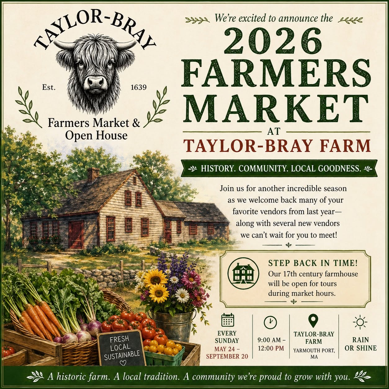 Taylor-Bray Farm Farmers Market